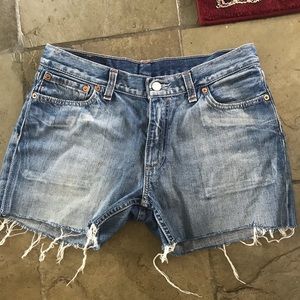 Levi’s jean shorts